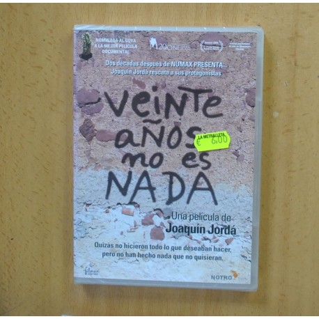 VEINTE AÃOS NO ES NADA - DVD