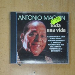 ANTONIO MACHIN - TODA UNA VIDA - CD