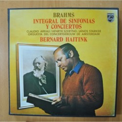 BRAHMS - INTEGRAL DE SINFONIAS Y CONCIERTOS - BOX 8 LP + LIBRETO