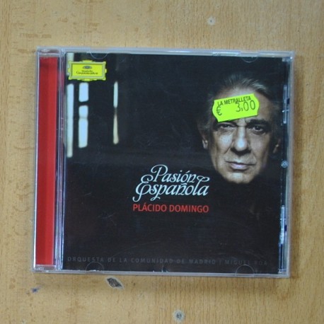 PLACIDO DOMINGO - PASION ESPAÃOLA - CD