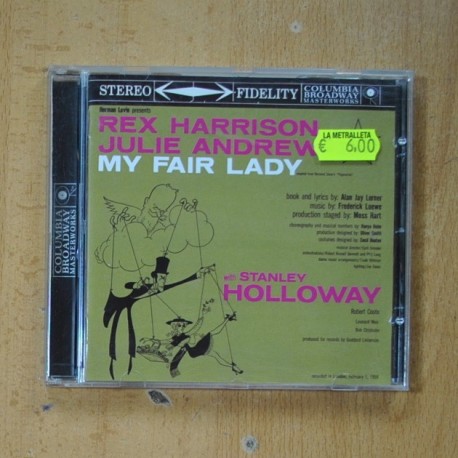 REX HARRISON / JULIE ANDREWS - MY FAIR LADY - CD