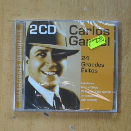 CARLOS GARDEL - 24 GRANDES EXITOS - 2 CD
