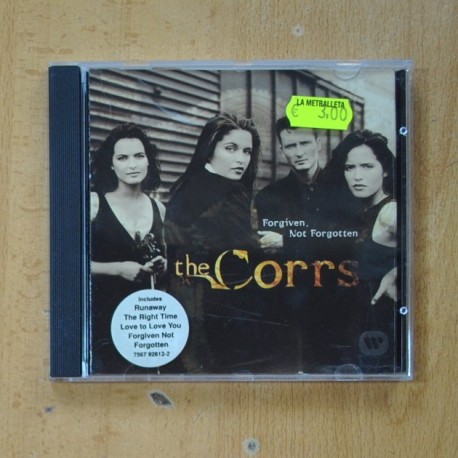 THE CORRS - FORGIVEN NOT FORGOTTEN - CD