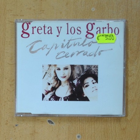 GRETA Y LOS GARBO - CAPITULO CERRADO - CD SINGLE