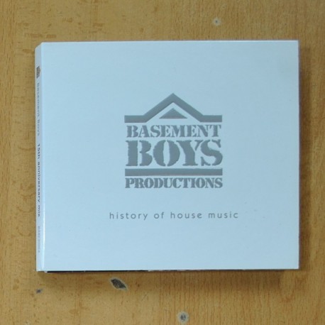 BASEMENT BOYS - HISTORY OF HOUSE MUSIC - 2 CD