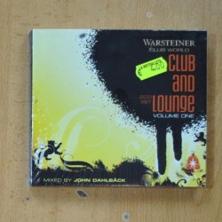 VARIOS - CLUB AND LOUNGE VOLUME ONE - 2 CD