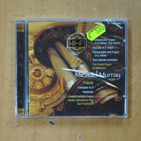 MICHAEL MURRAY - THE GREAT ORGAN AT METHUEN - CD