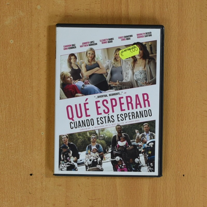 QUE ESPERAR CUANDO SE ESTA ESPERANDO - DVD - Discos La Metralleta - Compra  Venta de Vinilos, CDs, DVDs y Blu-rays