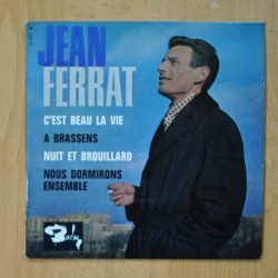 JEAN FERRAT - C EST BEAU LA VIE + 3 - EP