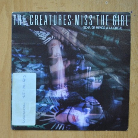 THE CREATURES - MISS THE GIRL - SINGLE
