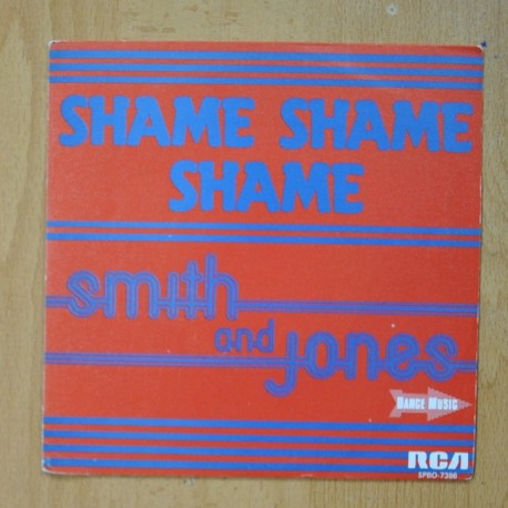 SMITH AND JONES - SHAME SHAME SHAME - PROMO SINGLE