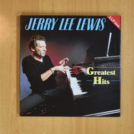 JERRY LEE LEWIS - GREATEST HITS - BOX 3 LP