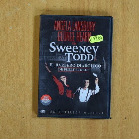 SWEENEY TODD EL BARBERO DIABOLICO - DVD