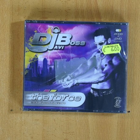 DJ JAVI BOSS - THE FORCE - 2 CD + DVD