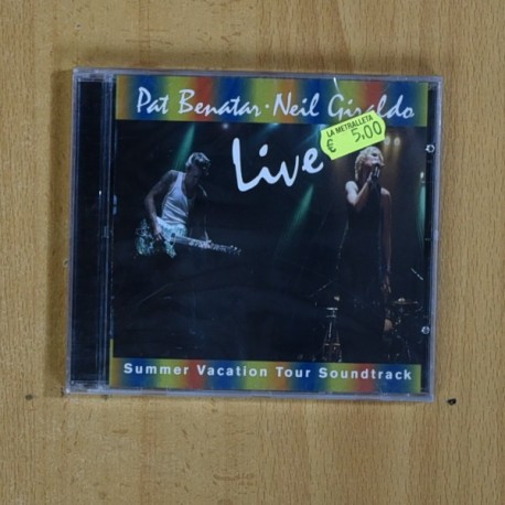 PAT BENATAR / NEIL GIRALDO - LIVE - CD