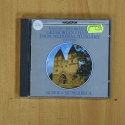 SCHOLA HUNGARICA - MAGYAR GREGORIANUM - CD