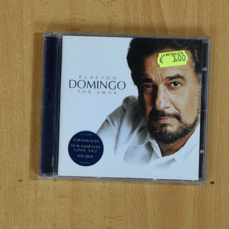 PLACIDO DOMINGO - POR AMOR - CD