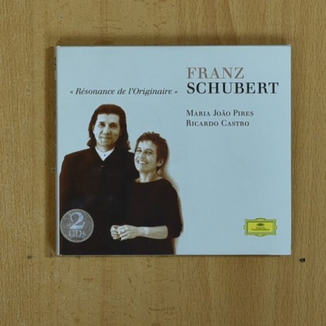 FRANZ SCHUBERT - RESONANCE D L ORIGINAIRE - CD