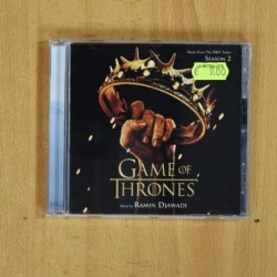 RAMIN DJAWADI - GAME OF THRONES - CD