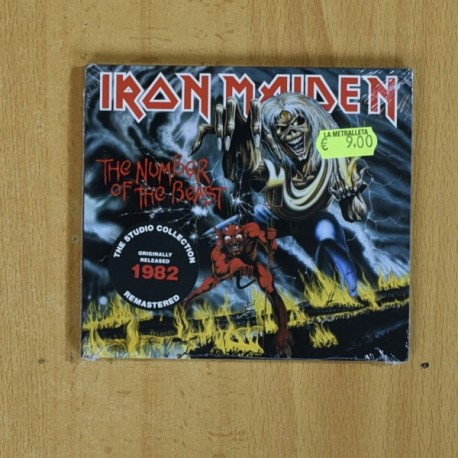 IRON MAIDEN - THE NUMBER OF THE BEAST - CD