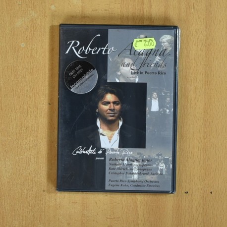 ROBERTO ALAGNA AND FRIENDS LIVE IN PUERTO RICO - DVD