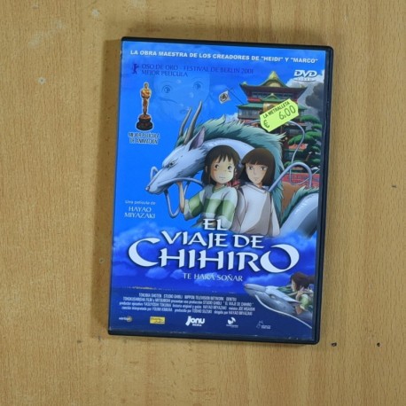 EL VIAJE DE CHIHIRO - DVD