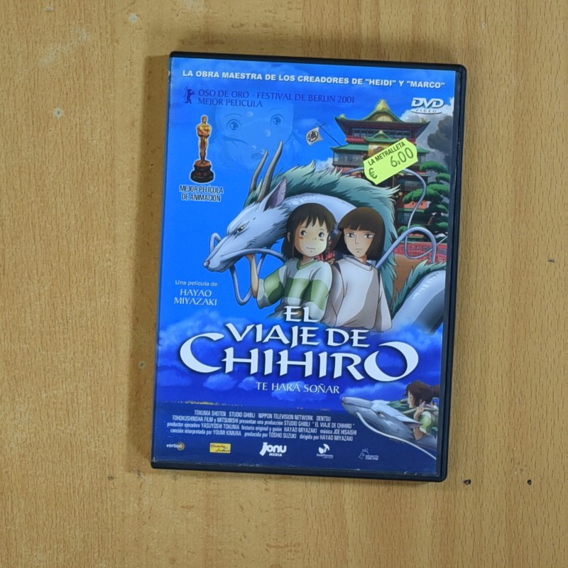 El Viaje de Chihiro [DVD]