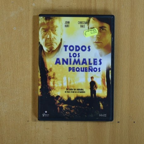 TODOS LOS ANIMALES PEQUEÑOS - DVD