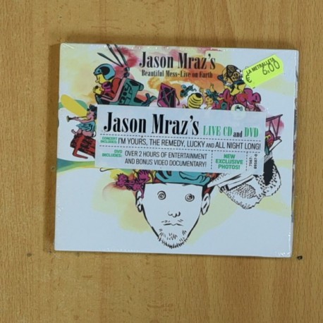JASON MRAZ - BEAUTIFUL MESS LIVE ON EARTH - CD