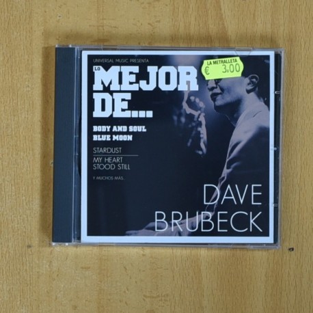 DAVE BRUBECK - LO MEJOR DE DAVE BRUBECK - CD