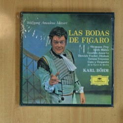 MOZART - LAS BODAS DE FIGARO - BOX 4 LP
