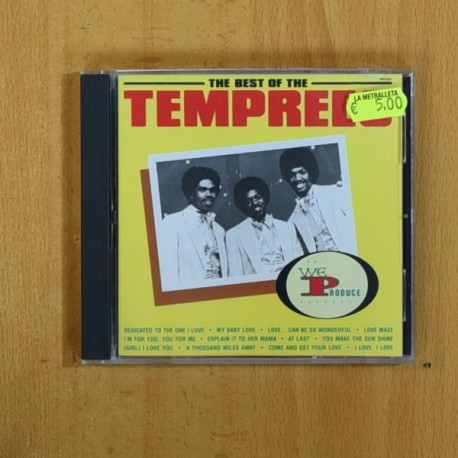TEMPREES - THE BEST OF THE TEMPREES - CD