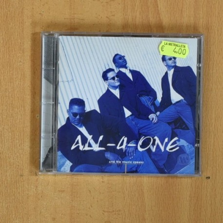 ALL 4 ONE - AND THE MUSIC SPEAKS - CD