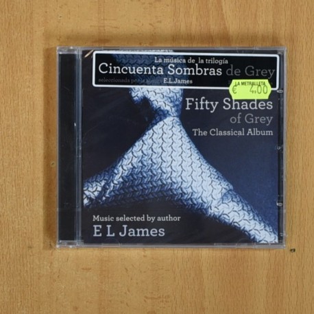 VARIOS - FIFTHY SHADES OF GREY - CD