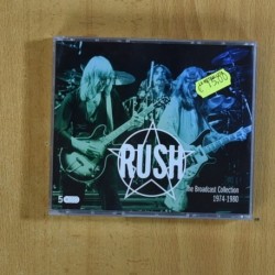 RUSH - THE BROADCAST COLLECTION 1974 / 1980 - 5 CD