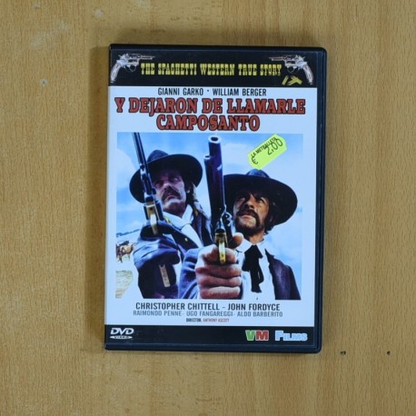 Y DEJARON DE LLAMARSE CAMPOSANTO - DVD