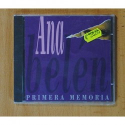 ANA BELEN - PRIMERA MEMORIA - CD