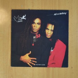 MILLI VANILLI - ALL OR NOTHING - LP