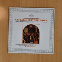 BACH - CANTATAS DE PENTECOSTES - GATEFOLD LP