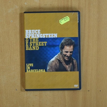 BRUCE SPRINGSTEEN & THE E STREET BAND - LIVE IN BARCELONA - DVD