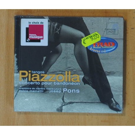 PABLO MAINETTI / JOSEP PONS - TANGOS PIAZZOLLA - CD