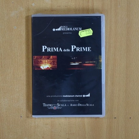 PRIMA DELLE PRIME - DVD