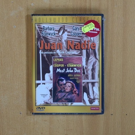 JUAN NADIE - DVD