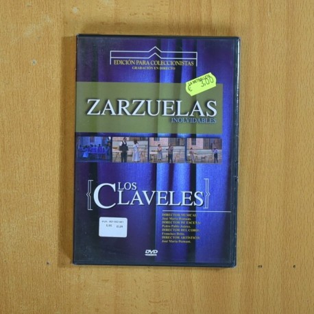 ZARZUELA LOS CLAVELES - DVD