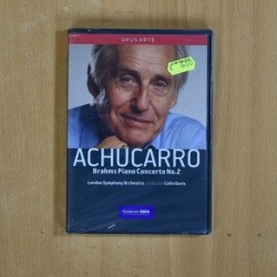 JAOQUIN ACHUCARRO BRAHMS PIANO CONCERTO NO 2 - DVD