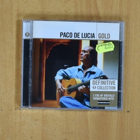 PACO DE LUCIA - GOLD - 2 CD