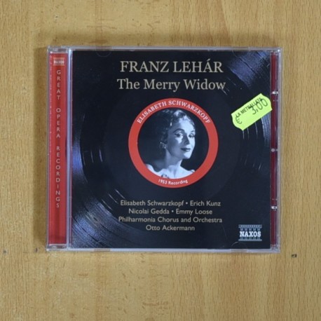 FRANZ LEHAR - THE MERRY WIDOW - CD