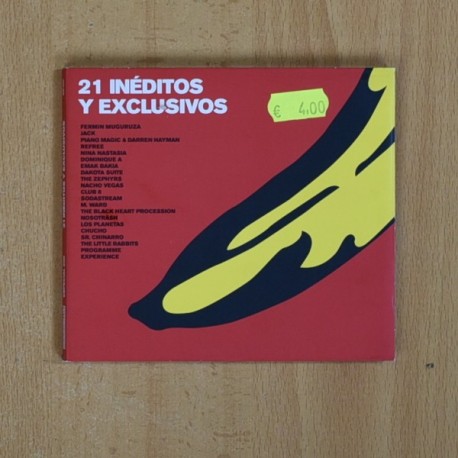 VARIOS - 21 INEDITOS Y EXCLUSIVOS - CD