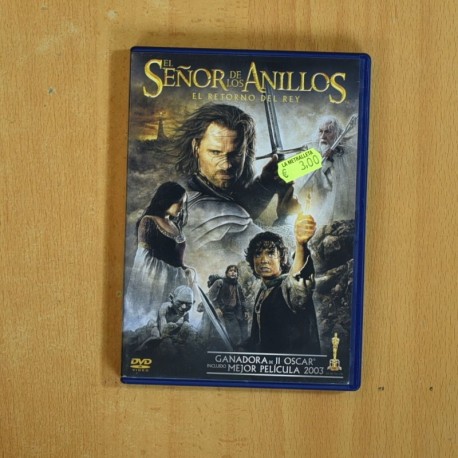 EL SEÑOR DE LOS ANILLOS EL RETORNO DEL REY - DVD