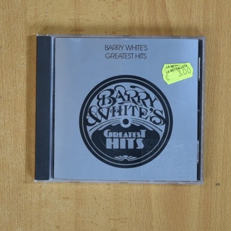 BARRY WHITE - GREATEST HITS - CD